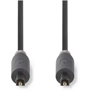 Nedis Câble audio optique toslink mâle - toslink mâle 3,0 m anthracite pas cher