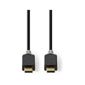 Nedis USB 3.1 Type-C (1M) Anthracite pas cher
