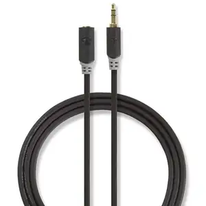 Comparateur de prix : Rallonge Jack 35 mm - NEDIS - CABW22050AT50 - 35 mètres - Noir - Câble audio