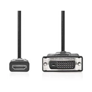Nedis - Câble adaptateur - HDMI mâle pour DVI-D mâle - 2 m - noir - rondVendu paramazon