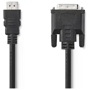 Comparateur de prix : Nedis - Câble adaptateur - HDMI mâle pour DVI-D mâle - 5 m - noir - rond