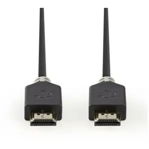 Comparateur de prix : Câble HDMI Haute Vitesse avec Ethernet - NEDIS - 5m - Anthracite
