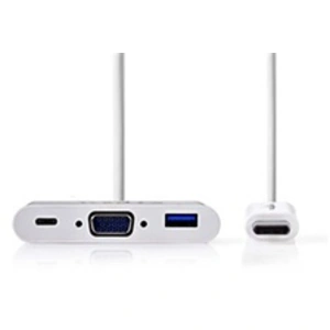 Nedis Adaptateur Multi-Ports USB CCGP64760WT02 BlancVendu parkaufland