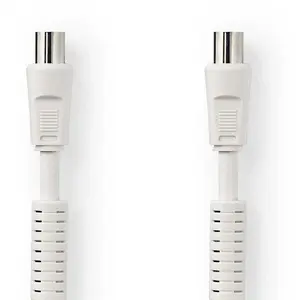 Comparateur de prix : Nedis Câble coaxial 120 dB mâle/femelle pour antenne TV (3 mètres)