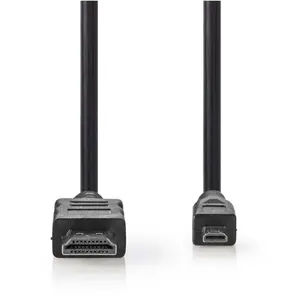 Comparateur de prix : Nedis - Câble HDMI avec Ethernet - HDMI mâle pour HDMI micro mâle - 2 ...