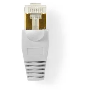 Nedis Connecteurs RJ45 Cat 5 UTP Mâles Gris/Transparent (par 10) pas cher