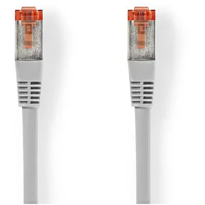 Comparateur de prix : Câble réseau Nedis Cat6 S/FTP RJ45 mâle - RJ45 mâle 1m gris