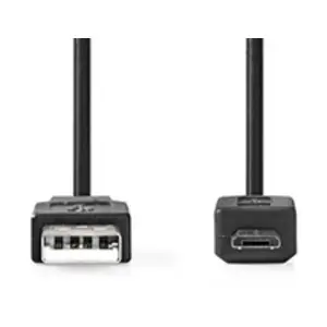 Comparateur de prix : Nedis CCGB60500BK30 câble USB USB 2.0 3 m USB A Micro-USB B Noir