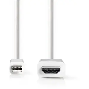 Comparateur de prix : NEDIS Cordon mini DisplayPort Mâle vers HDMI femelle