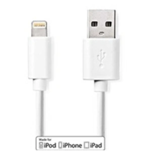 Comparateur de prix : Nedis Câble De Charge Et De Synchronisation Apple Lightning - Usb A Mâle 2,0 M Blanc
