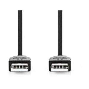 Comparateur de prix : Nedis CCGB60000BK20 câble USB USB 2.0 2 m USB A Noir