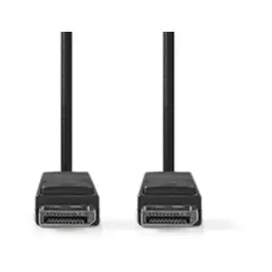 Comparateur de prix : NEDIS Câble 1.2 DisplayPort DisplayPort Mâle - DisplayPort Mâle 2,0 m Noir