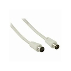 Comparateur de prix : Nedis Câble coaxial 90 db cei (coaxial) mâle - cei (coaxial) femelle 10 m blanc