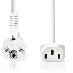 Câble d'alimentation Nedis CEGP10000WT100 Blanc pas cher