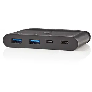 Nedis Hub USB 3.1 Type C (TCARF250BK) pas cher
