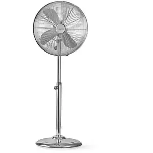 Comparateur de prix : Nedis Nedis Fnst20ecr40 Ventilateur Sur Pied 40 Cm 50 W Chrome Argent