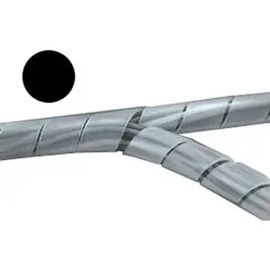 Fixapart Gaine de rangement pour câbles - 100 mm - longueur - 10 m (noir) pas cher