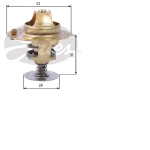 Comparateur de prix : Thermostat, liqiuide de refroidissement GATES, par ex. pour Honda, Rover