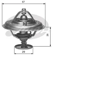 Comparateur de prix : Thermostat, liqiuide de refroidissement GATES, par ex. pour BMW, VW, Land Rover