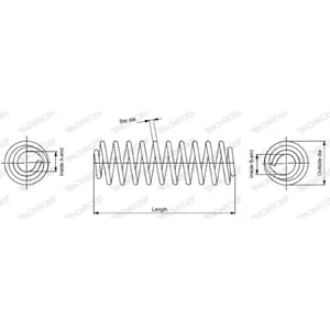 Monroe SP3982 Ressort de Suspension Oespectrum pas cher