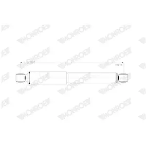 MONROE Amortisseurs pour VOLKSWAGEN: Crafter & MAN: TGE (Ref: V1210) pas cher