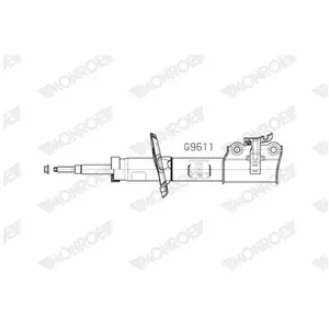 1 Amortisseur Monroe G9611 pas cher