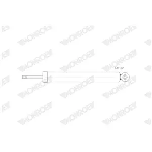 1 Amortisseur Monroe G43162 pas cher