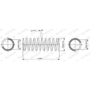 Ressort de suspension MONROE OESpectrum SPRINGS SP3272 SP3272Vendu paroscaro