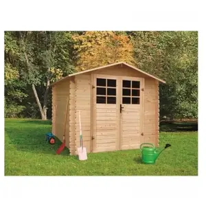 Solid Abri de jardin Traditionnel 19 mm 2,48 x 2,48 m pas cher