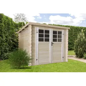 SOLID Abri de jardin en Bois - Bois - 9,03m2 pas cher