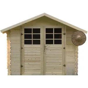 SOLID Abri chalet de jardin bois - 4.79m² pas cher