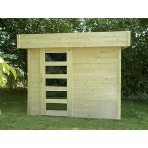 Solid Abri de Jardin Maisonnette Chalet de Jardin Bergen pas cher