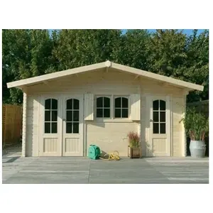 SOLID Abri de jardin Rostock 568x388cm pas cher