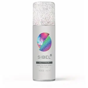 Comparateur de prix : Sibel - Spray Pailletté Cheveux et Corps Argent Glitter 125ml