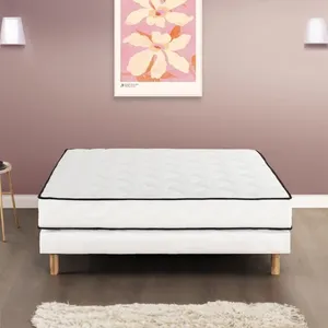 Comparateur de prix : Ensemble matelas + sommier 160 x 200 cm - Ressorts ensachés - 7 zones ...