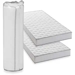 Comparateur de prix : Lot de 2 matelas - 90 x 190 cm - Mousse - 14 cm - 5 zones de confort -...
