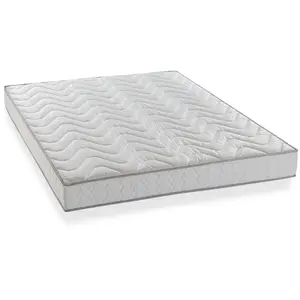 Carrefour Matelas Blanc À Ressorts 140x190 Cm Prince - Le Matelas pas cher