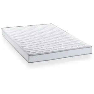 Carrefour Matelas Blanc Mousse Confort 140x190 Cm Montevideo - Le Matelas pas cher