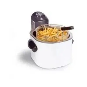 Friteuse Zone Froide - FRIFRI - Ronde - 3200W - 4L - Entretien Facile