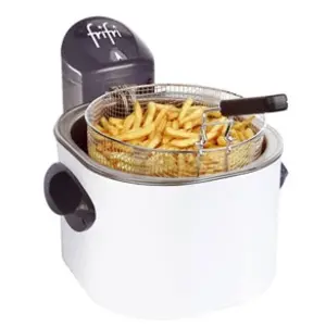 Phasak Friteuse électrique - FRIFRI - 1518 - 3200W - 3L - Cuve inox - Zone froide pas cher