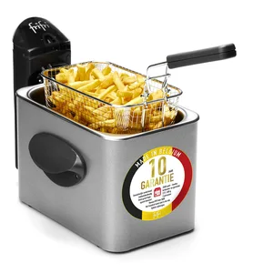 FRIFRI - friteuse - 2. 5ltr - 800 gr frites- 2000 w ; manteau métal; 10 an - 1900 pas cher