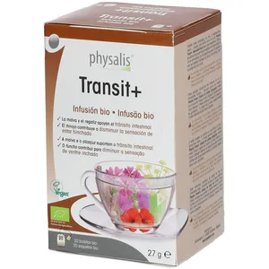 Comparateur de prix : PHYSALIS - Transit + Bio Infusion 20 sachets infuseurs