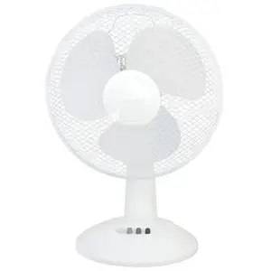 PROFILE - Ventilateur de table 30cm 45 watts 3 vitesses blanc