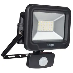 Comparateur de prix : PROLIGHT Projecteur Easy Connect led 20W Noir + Détecteur de Mouvement