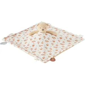 Doudou jour nuit veloudoux Babou et Kendi BEIGE Noukie's pas cher