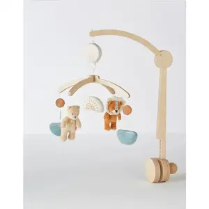 Comparateur de prix : Mobile musical en bois Babou et Kendi MULTICOLORE Noukie's