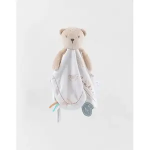 Noukie's Doudou Marionnette Kendi En Veloudoux Beige - Noukie's pas cher