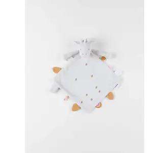 Doudou veloudoux Popsie Gigi BEIGE Noukie's pas cher