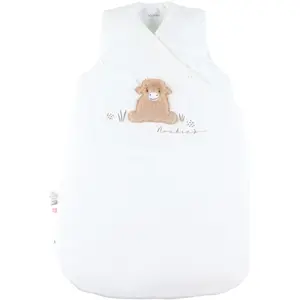 Noukie's Gigoteuse écrue brodée en Veloudoux (70 cm) pas cher