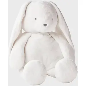 Noukies Peluche Large 80cm - Moka Blanc pas cher
